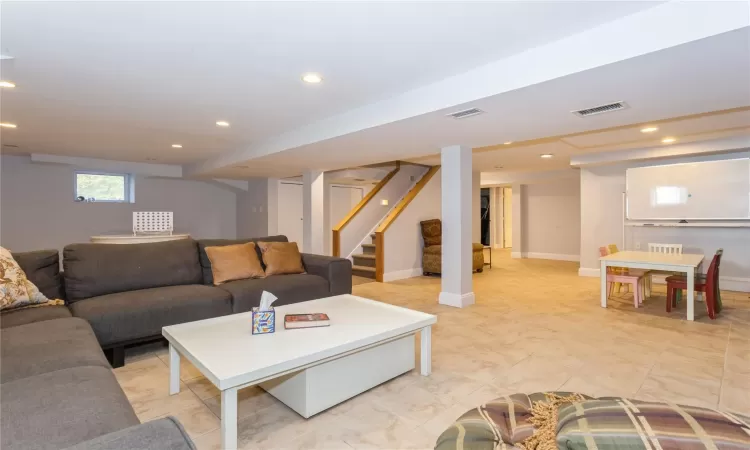 View of living room