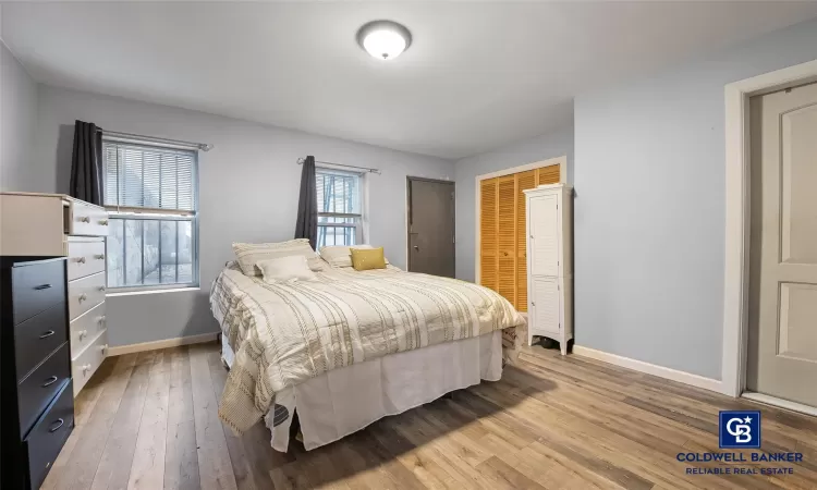 Bedroom featuring hardwood / wood-style floors