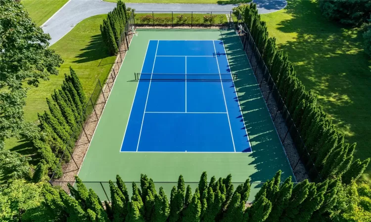 View of sport court