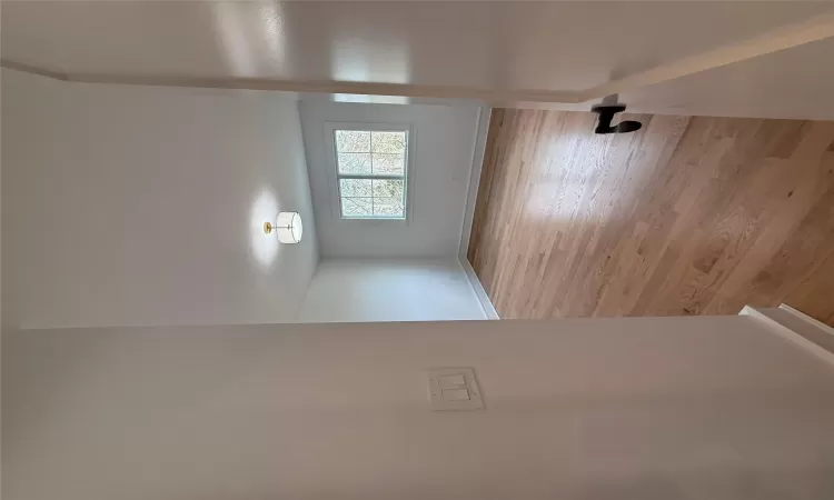 Empty room featuring light hardwood / wood-style floors