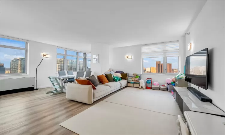 Game room featuring a wealth of natural light