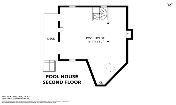 Pool House Floor plan