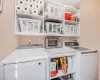 Inlaw - Washroom with separate washer and dryer