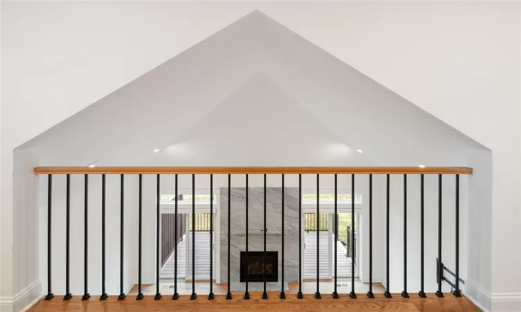 Room details featuring wood-type flooring