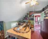 Upstairs bedroom/game room