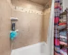 Bathroom with shower / tub combo