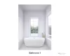 Bathroom with a bath and a wealth of natural light