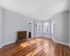 Spare room featuring hardwood / wood-style floors