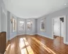 Unfurnished room featuring light hardwood / wood-style floors