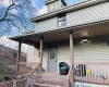 Doorway to property with a porch