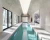 View of indoor pool