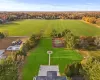 Bird's eye view with a rural view