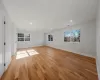 Spare room with light hardwood / wood-style floors