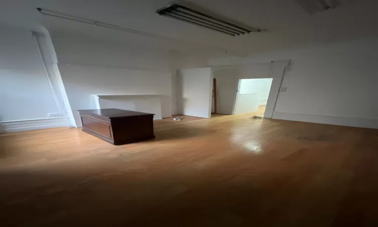 Empty room featuring light hardwood / wood-style flooring