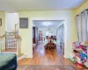 Dining area featuring hardwood / wood-style floors