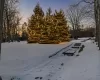 Mature trees on sprawling lawn, beautiful in every season