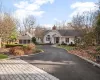 View of expanded ranch-style home