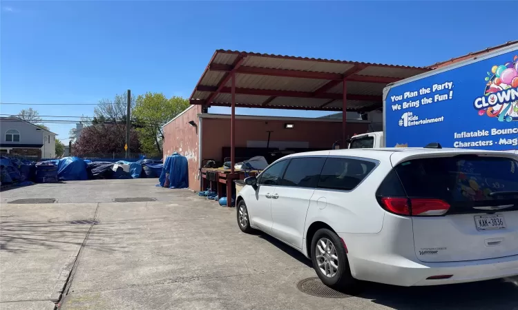 View of car parking