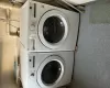 Laundry area featuring washer and clothes dryer