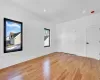 Empty room featuring light hardwood / wood-style floors