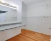 Spacious closet featuring wood-type flooring