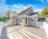 Charming Second-Floor Cedar Deck