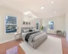 Bedroom featuring light hardwood / wood-style flooring