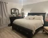 Bedroom featuring light hardwood / wood-style floors