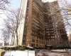 View of snow covered property