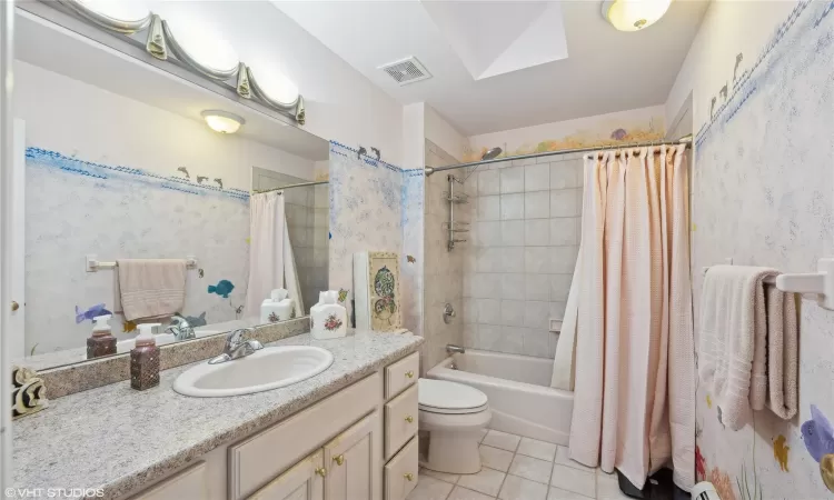 Full second floor bathroom