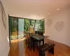 Dining room featuring wood-type flooring