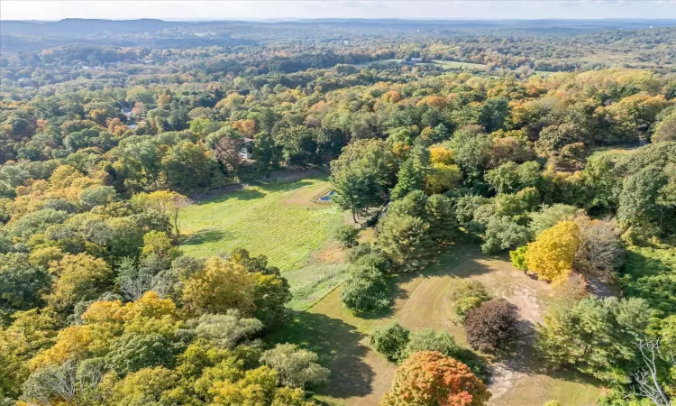 Bird's eye view of both parcels together