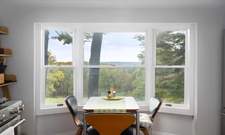 View of dining room