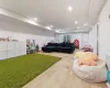 Playroom featuring light hardwood / wood-style floors