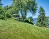 View of yard featuring a water view