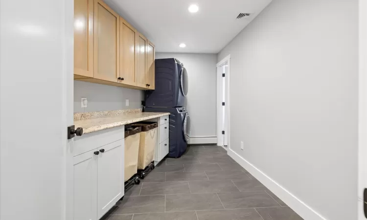 Laundry room in the master suite