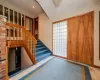 View of tiled foyer