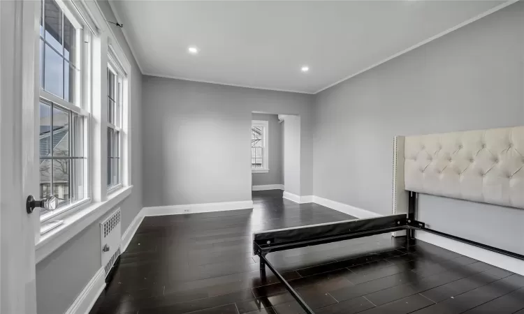 bedroom 2, with a large closet