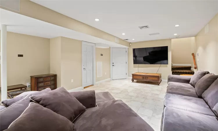 View of living room