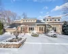 View of front of home featuring french doors