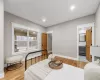 Dining room featuring light hardwood / wood-style flooring