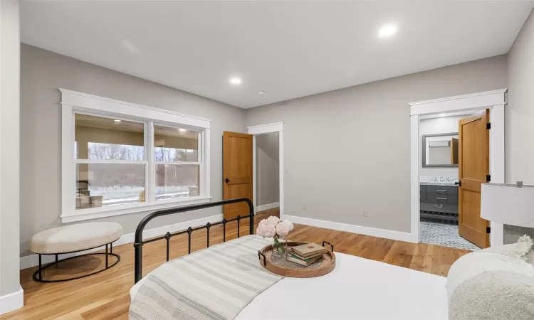 Dining room featuring light hardwood / wood-style flooring