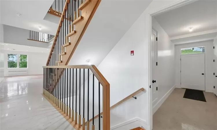 Entryway featuring a healthy amount of sunlight