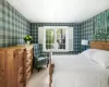 Bedroom featuring light tile patterned floors