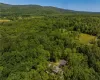 Bird's eye view featuring a mountain view