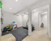 Playroom featuring light tile patterned flooring