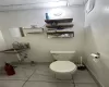 Bathroom with sink and toilet