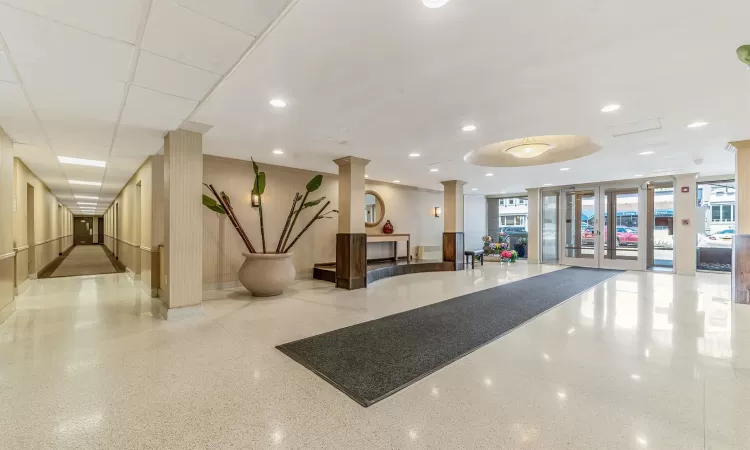 View of building lobby