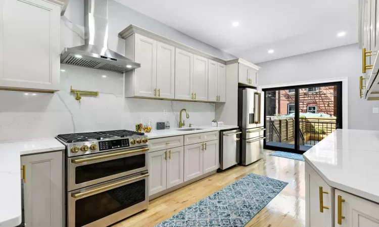 Parlor unit kitchen