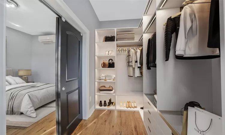 Second unit walk-in closet